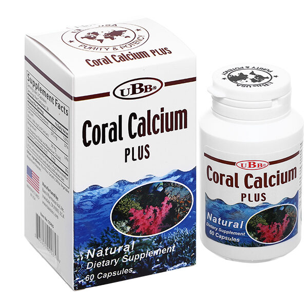 UBB Coral Calcium Plus bổ sung canxi, ngừa loãng xương