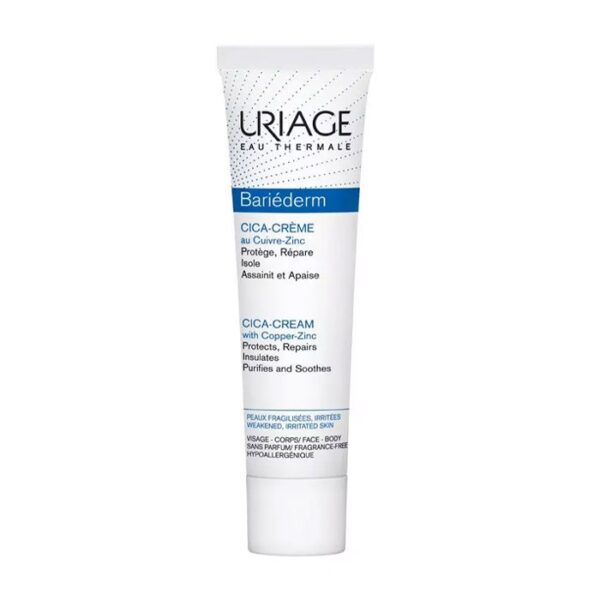 Uriage Cica-Cream with Copper-Zinc 40ml – Kem dưỡng ẩm dành cho da dể kích ứng