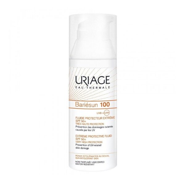 Uriage Extreme Protective Fluid SPF50+ 50ml - Sữa dưỡng ẩm và chống nắng