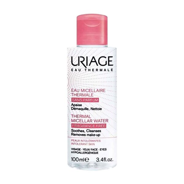 Uriage Thermal Micellar Water Fragrance Free 100ml - Nước tẩy trang dành cho da dể kích ứng