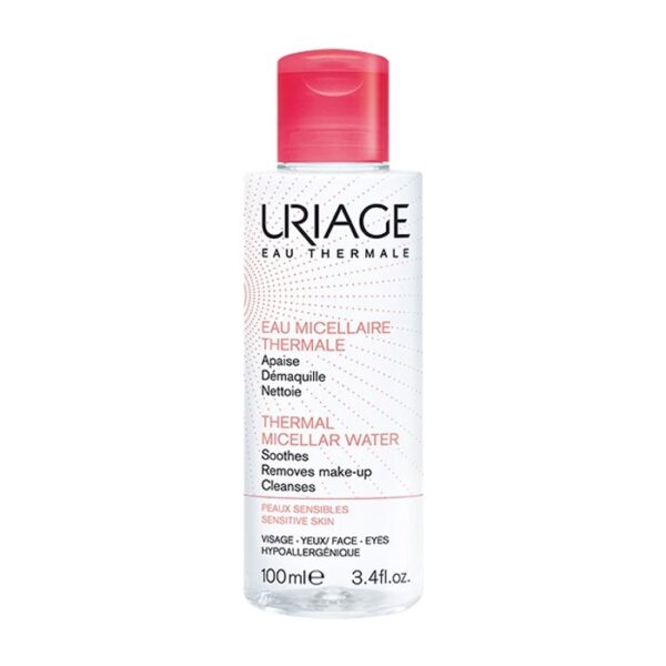 Uriage Thermal Micellar Water PS F 100ml - Nước tẩy trang dành cho da nhạy cảm