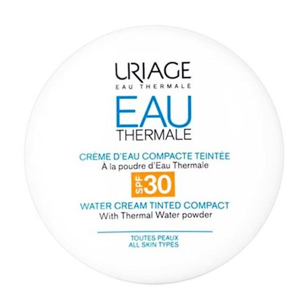 Uriage Water Cream Tinted Compact SPF30 (Creme D'eau Compacte Teintee) 10g - Kem phấn dưỡng ẩm và chống nắng