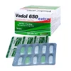 Vadol 650 Extra Vacopharm 10 vỉ x 10 viên – Thuốc giảm đau hạ sốt