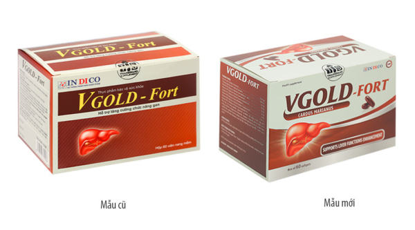 Vgold - Fort giúp tăng cường chức năng gan