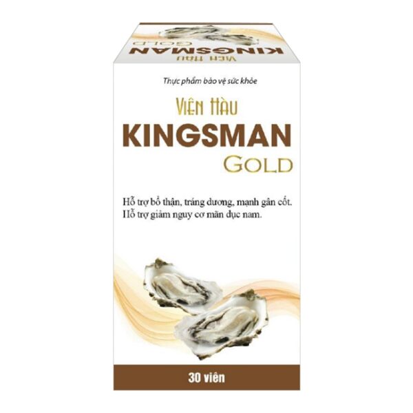 Thực phẩm bảo vệ sức khỏe Kingsman Gold , Hộp 30 viên