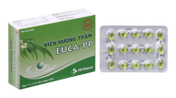 Viên Hương Tràm Euca-PP hỗ trợ giảm ho, tiêu đờm