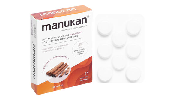 Viên ngậm Manukan Cinnamon hỗ trợ giảm ho, bổ phổi