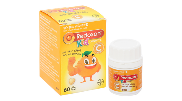 Viên nhai Redoxon Kid Chew Vit C cung cấp Vitamin C tăng đề kháng