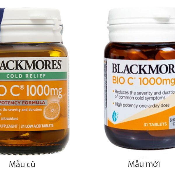 Blackmores Bio C 1000mg hỗ trợ tăng đề kháng