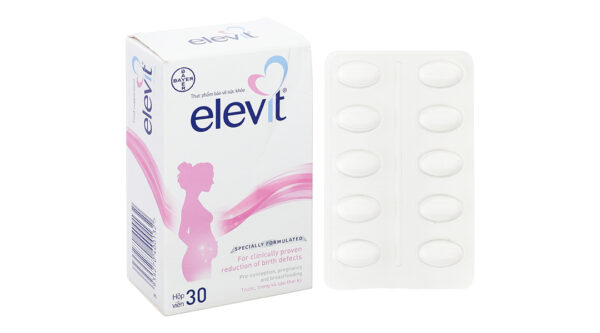 Elevit bổ sung vitamin cho phụ nữ mang thai