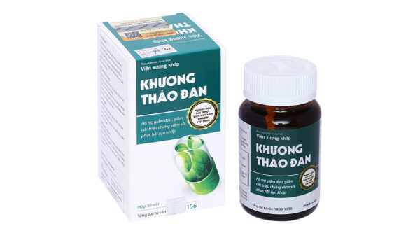 Khương Thảo Đan làm trơn và phục hồi sụn khớp