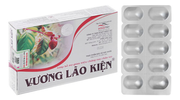 Vương Lão Kiện hỗ trợ giảm triệu chứng run chân tay