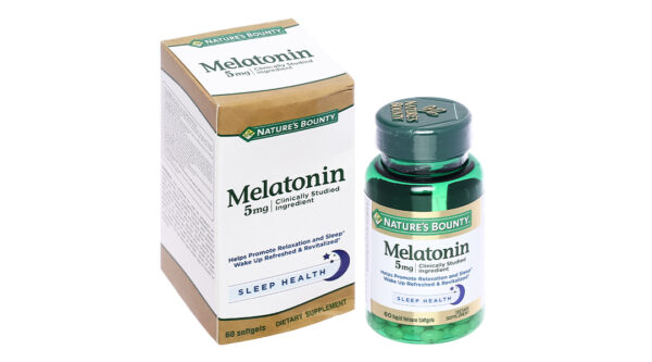 Nature’s Bounty Melatonin giúp điều hòa giấc ngủ