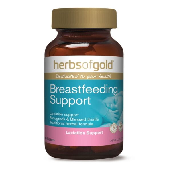 Viên uống lợi sữa Herbs of Gold Breastfeeding Support - 60 viên
