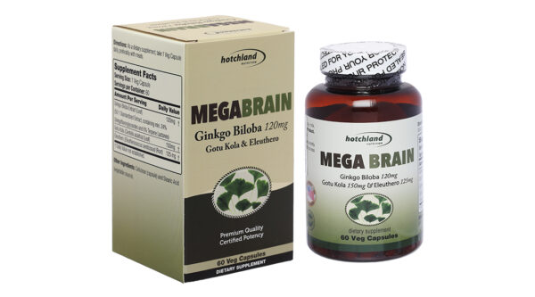 Hotchland Megabrain tăng cường trí nhớ, tăng cường tuần hoàn não