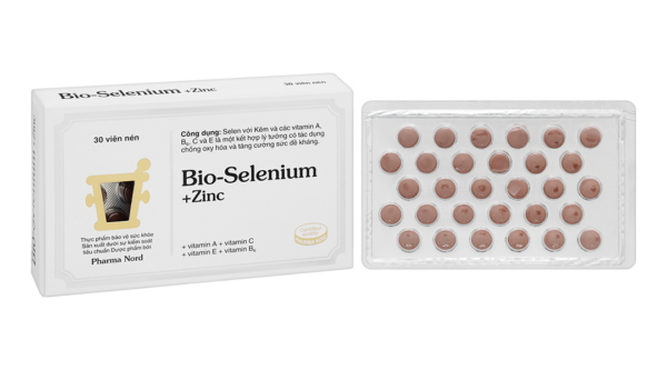 Pharma Nord Bio-Selenium + Zinc giúp chống oxy hóa & tăng sức đề kháng