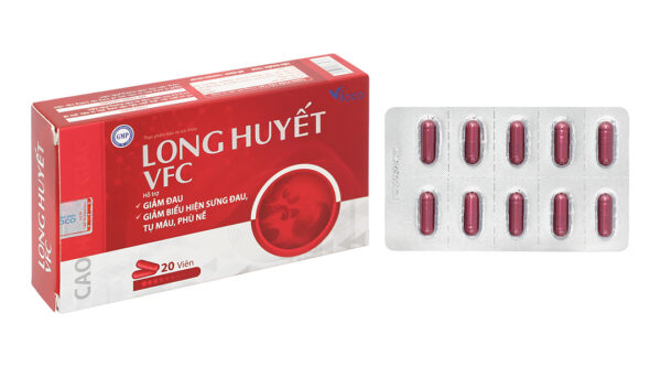 Long Huyết VFC giảm biểu hiện phù nề sau chấn thương