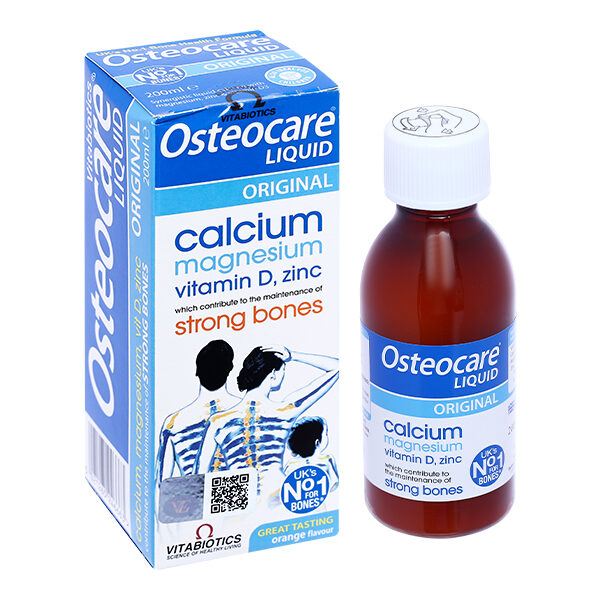 Siro Vitabiotics Osteocare Liquid Original giúp xương chắc khỏe