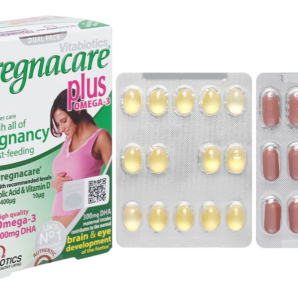 Vitabiotics Pregnacare Plus Omega-3 vitamin & khoáng chất cho bà bầu
