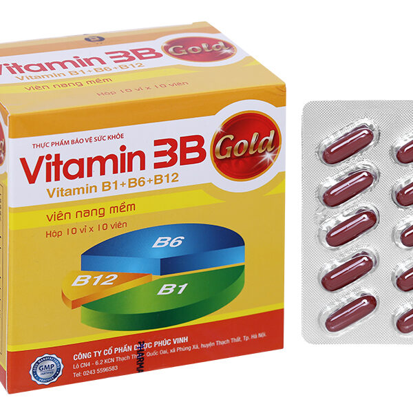 Vitamin 3B Gold PV hỗ trợ tăng đề kháng