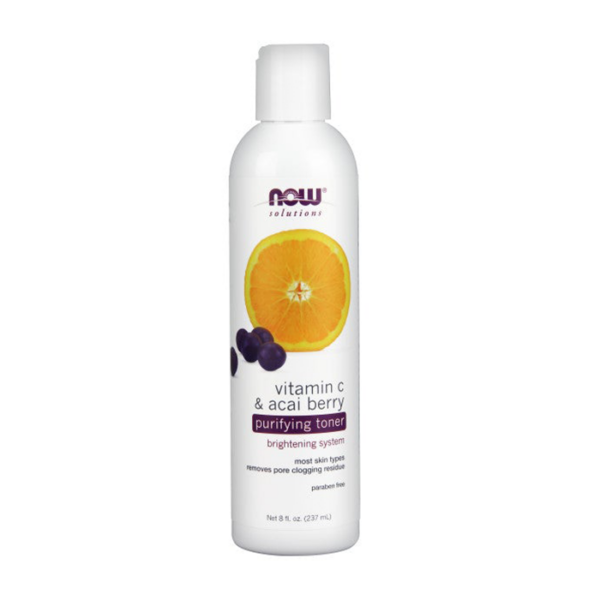 Vitamin C & Acai Berry Purifying Toner Now 237ml - Nước cân bằng độ ẩm da