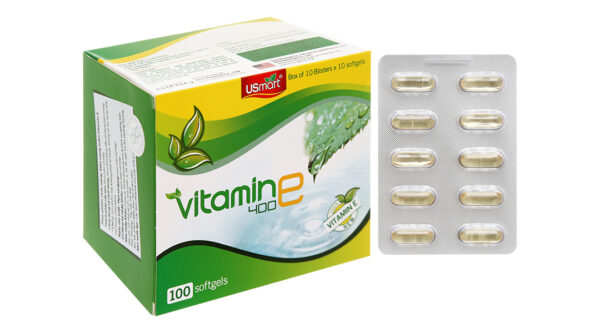 USmart Vitamin E 400 hạn chế lão hóa, làm đẹp da