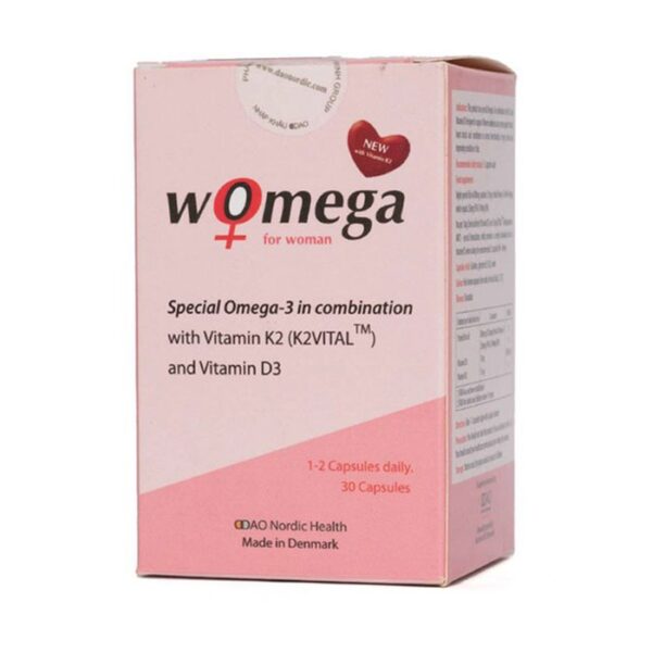 DAO Nordic Health Womega for Women, Hộp 30 viên