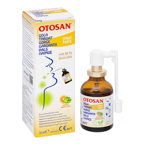 Xịt họng Otosan Throat Spray Forte giảm đau họng, rát họng