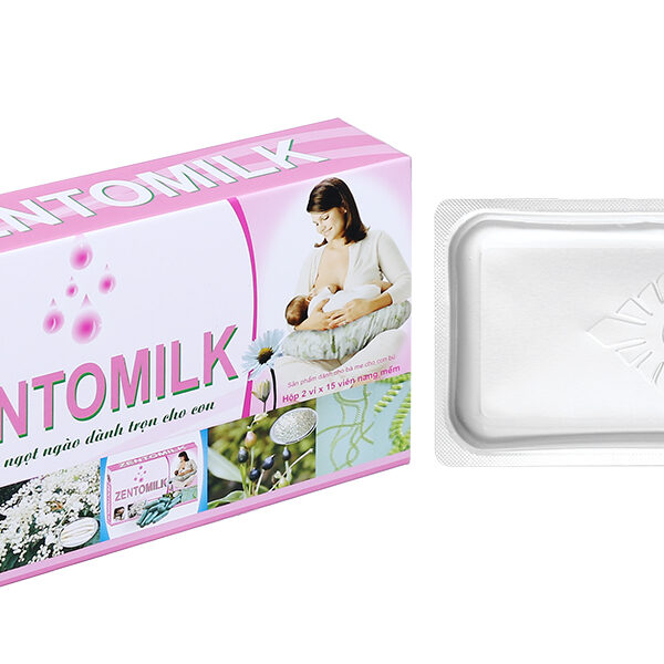 Zentomilk hỗ trợ tăng tiết sữa