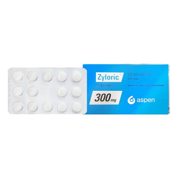 Thuốc Zyloric 300mg, Hộp 28 viên