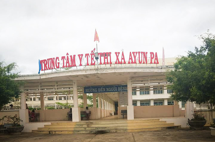 Trung tâm Y tế thị xã Ayun Pa, nơi xảy ra việc thai 9 tháng tử vong - Ảnh: TTYT Ayun Pa