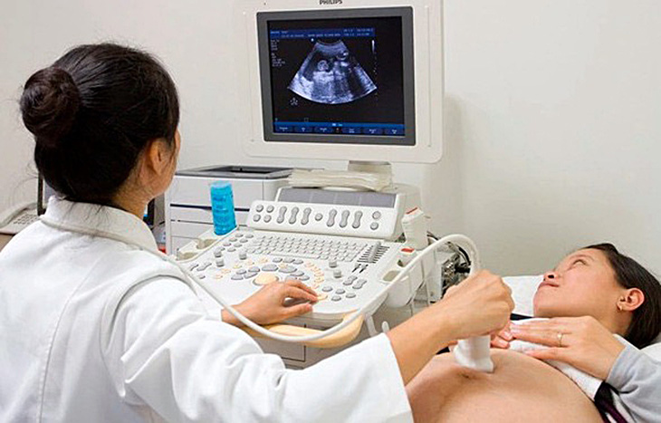 Sản phụ khám thai định kỳ tại Bệnh viện Phụ sản Hà Nội  - Ảnh: BVCC