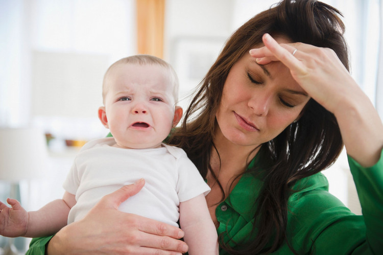 Có khoảng 85% các bà mẹ có những cảm giác buồn thoáng qua, còn gọi là “baby blues”.